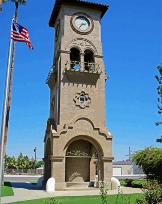 Bakersfield Kern County Museum paint by number