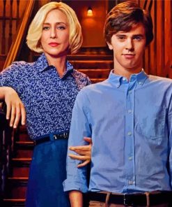 Bates Motel Serie paint by number
