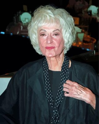 Bea Arthur Actress paint by number