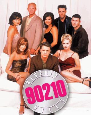 Beverly Hills 90210 Serie paint by number