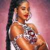 Bianca Belair Professional Wrestler paint by number