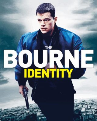 Bourne Identity Illustration paint by number