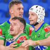 Canberra Raiders NRL Team Players paint by number
