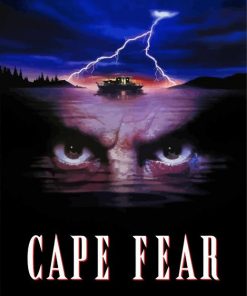 Cape Fear Poster paint by number