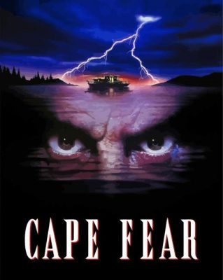 Cape Fear Poster paint by number