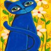 Cat Abstract Artwork paint by number