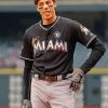 Christian Yelich Baseball Player paint by number