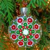 Christmas Mandala Ornament paint by number
