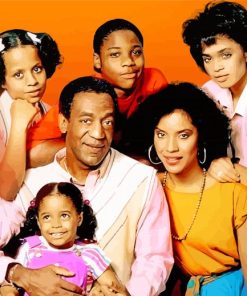 Cosby Show Poster paint by number
