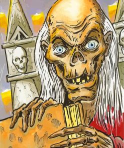 Crypt Keeper Character Art paint by number