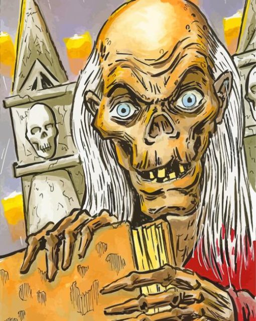 Crypt Keeper Character Art paint by number