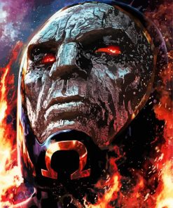 Darkseid Face paint by number