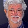 Director George Lucas paint by number