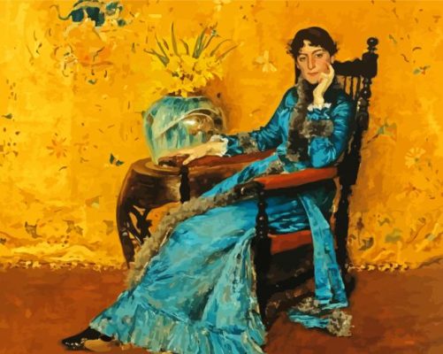 Dora Wheeler William Merritt Chase paint by number