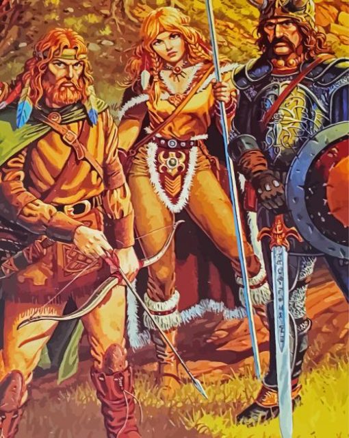 Dragonlance paint by number