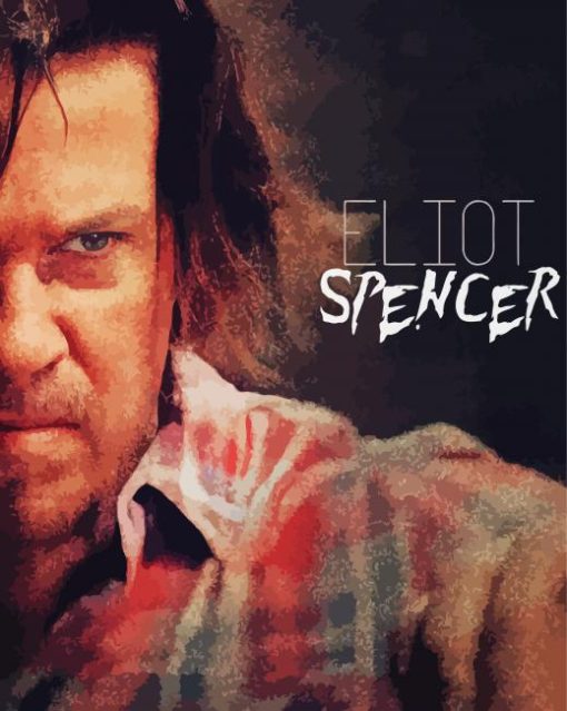 Eliot Spencer Poster paint by number