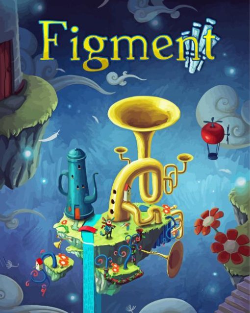 Figment Game paint by number