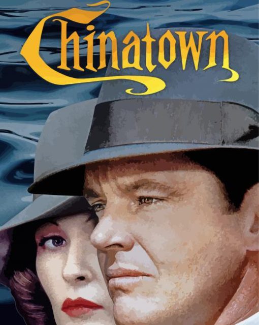Film Poster Chinatown paint by number