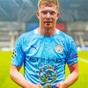 Football Player Kevin De Bruyne paint by number