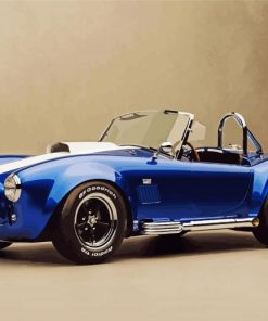 Ford Shelby Cobra Car paint by number