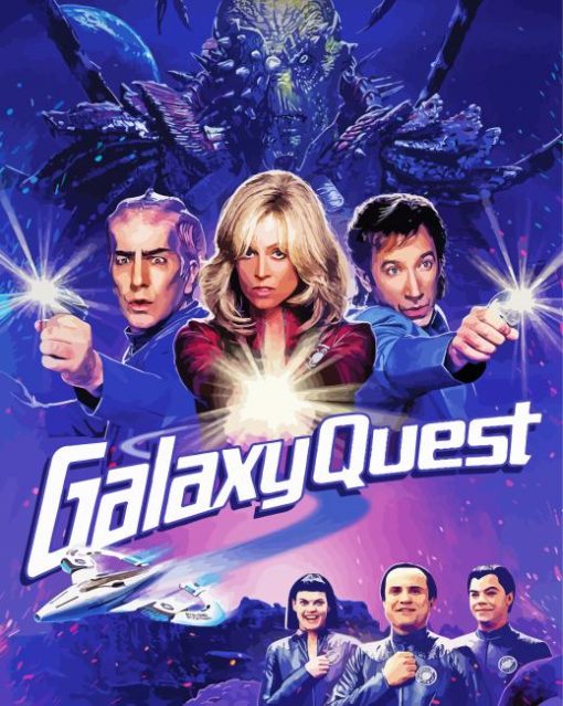 Galaxy Quest Film paint by number