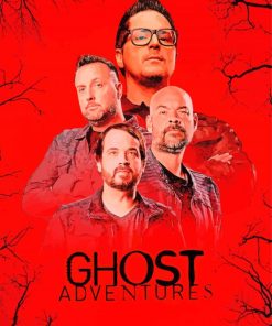 Ghost Adventures Poster paint by number