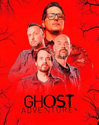 Ghost Adventures Poster paint by number