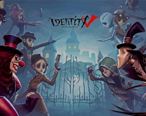 Identity V Video Game paint by number