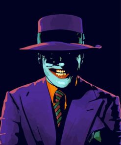 Jack Nicholson The Joker paint by number