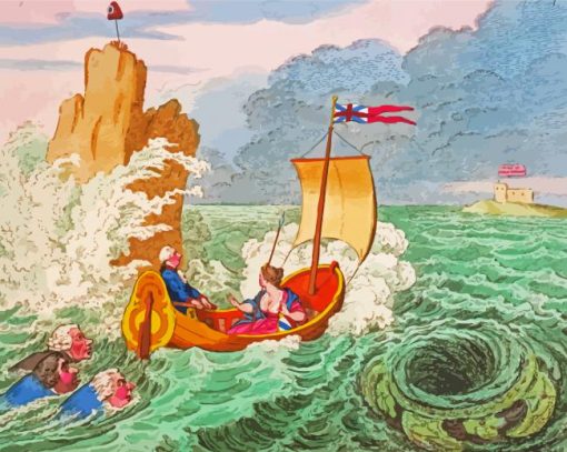 James Gillray paint by number