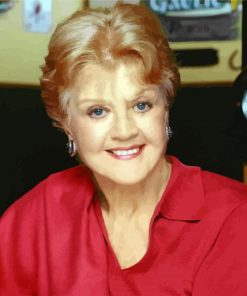 Jessica Fletcher Murder She Wrote paint by number