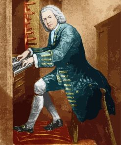 Johann Sebastian Bach paint by number