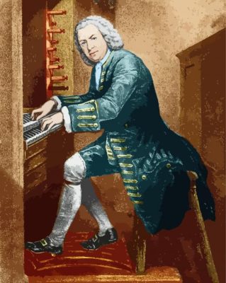 Johann Sebastian Bach paint by number