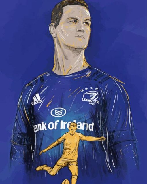 Johnny Sexton Art paint by number
