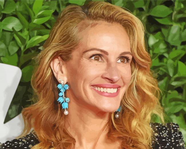 Julia Roberts Paint by number