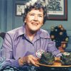 Julia Child Tv Show paint by number