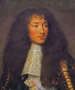King Louis XIV paint by number
