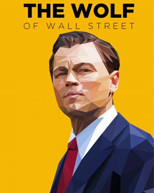 Leonardo The Wolf Of Wall Street paint by number