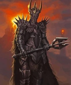 Lord Of The Rings Sauron paint by number