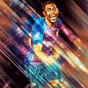 Malcom FCB Player Art paint by number