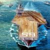 Military Ships Uss Enterprise paint by number