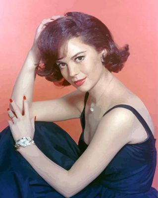 Natalie Wood paint by number