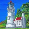 North Head Lighthouse Art paint by number