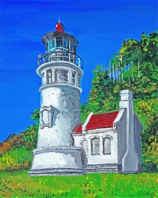 North Head Lighthouse Art paint by number