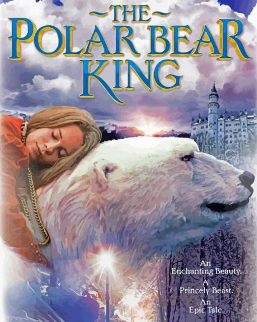 Polar Bear King Movie Poster paint by number