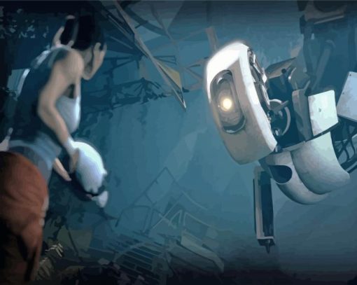 Portal 2 Game paint by number