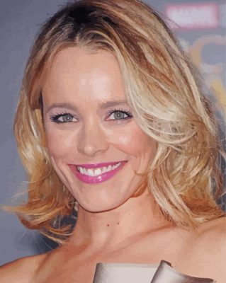 Rachel Mcadams Canadian Actress paint by number