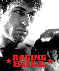 Raging Bull Movie Poster paint by number