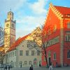Ravensburg City Buildings paint by number