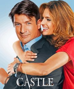 Richard Castle And Beckett paint by number